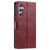 Samsung Galaxy A16 5G Simple 6-Card Wallet Leather Phone Case - Wine Red