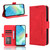 Samsung Galaxy A16 5G Skin Feel Calf Texture Card Slots Leather Phone Case - Red