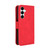 Samsung Galaxy A16 5G Skin Feel Calf Texture Card Slots Leather Phone Case - Red