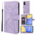 Samsung Galaxy A16 5G Skin Feel Geometric Lines Leather Phone Case - Purple Samsung Galaxy A16 5G Skin Feel Geometric Lines Leather Phone Case - Purple