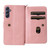 Samsung Galaxy A16 5G Skin Feel Multi Card Slots Zipper Wallet Leather Phone Case - Pink Samsung Galaxy A16 5G Skin Feel Multi Card Slots Zipper Wallet Leather Phone Case - Pink