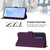 Samsung Galaxy A16 5G Skin Feel Solid Color Leather Phone Case with Lanyard - Violet