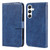 Samsung Galaxy A16 5G Skin Feeling Oil Leather Texture PU + TPU Phone Case - Dark Blue