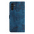 Samsung Galaxy A16 5G Skin-feel Embossed Butterfly Leather Phone Case - Blue