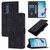 Samsung Galaxy A16 5G Skin-feel Embossed Leather Phone Case - Black