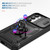 Samsung Galaxy A16 5G Sliding Camshield TPU + PC Phone Case with Holder - Black