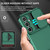 Samsung Galaxy A16 5G Stereoscopic Holder Sliding Camshield Phone Case - Green