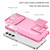 Samsung Galaxy A16 5G Stereoscopic Holder Sliding Camshield Phone Case - Pink