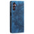 Samsung Galaxy A16 5G Totem Embossed Magnetic Leather Phone Case - Blue