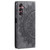 Samsung Galaxy A16 5G Totem Embossed Magnetic Leather Phone Case - Grey