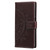 Samsung Galaxy A16 5G Totem Flower Embossed Leather Phone Case - Brown