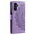 Samsung Galaxy A16 5G Totem Flower Embossed Leather Phone Case - Purple