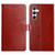 Samsung Galaxy A16 5G Y-shaped Pattern Flip Leather Phone Case - Brown Samsung Galaxy A16 5G Y-shaped Pattern Flip Leather Phone Case - Brown