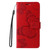 Samsung Galaxy S25 Ultra 5G 3D Butterfly Embossed Pattern Flip Leather Phone Case - Red Samsung Galaxy S25 Ultra 5G 3D Butterfly Embossed Pattern Flip Leather Phone Case - Red