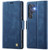 Samsung Galaxy S25 Ultra 5G AutSpace A11 Side Buckle MagSafe Magnetic RFID Phone Leather Case - Blue