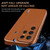 Samsung Galaxy S25 Ultra 5G AZNS Electroplated Edge Carbon Fiber Texture Phone Case - Green Samsung Galaxy S25 Ultra 5G AZNS Electroplated Edge Carbon Fiber Texture Phone Case - Green