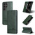 Samsung Galaxy S25 Ultra 5G AZNS Magnetic Calf Texture Flip Leather Phone Case - Dark Green