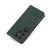 Samsung Galaxy S25 Ultra 5G AZNS Magnetic Calf Texture Flip Leather Phone Case - Dark Green