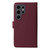 Samsung Galaxy S25 Ultra 5G BETOPNICE BN-005 2 in 1 Detachable Imitate Genuine Leather Phone Case - Wine Red