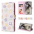 Samsung Galaxy S25 Ultra 5G Bronzing Painting RFID Leather Phone Case - Bloosoming Flower