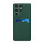 Samsung Galaxy S25 Ultra 5G Card Slot Design Shockproof TPU Phone Case - Dark Green