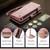 Samsung Galaxy S25 Ultra 5G CaseMe 008 Detachable Multifunctional Leather Phone Case - Pink