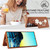 Samsung Galaxy S25 Ultra 5G Crossbody Flower Pattern Leather Phone Case - Brown