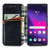 Samsung Galaxy S25 Ultra 5G Cubic Grid Pressed Magnetic Leather Phone Case - Black