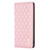 Samsung Galaxy S25 Ultra 5G Diamond Lattice Magnetic Leather Flip Phone Case - Pink