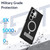Samsung Galaxy S25 Ultra 5G Dual-Color Skin Feel Magsafe Phone Case with Holder - Blue