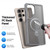 Samsung Galaxy S25 Ultra 5G DUX DUCIS Yind Series MagSafe TPU Hybrid PC Phone Case with Stand - Grey
