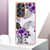 Samsung Galaxy S25 Ultra 5G Electroplating IMD TPU Phone Case - Purple Flower