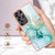 Samsung Galaxy S25 Ultra 5G Electroplating Marble Pattern Dual-side IMD TPU Shockproof Phone Case - Green 003