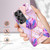 Samsung Galaxy S25 Ultra 5G Electroplating Splicing Marble TPU Phone Case - Light Purple
