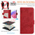 Samsung Galaxy S25 Ultra 5G Embossed Rose RFID Anti-theft Leather Phone Case - Red Samsung Galaxy S25 Ultra 5G Embossed Rose RFID Anti-theft Leather Phone Case - Red