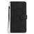 Samsung Galaxy S25 Ultra 5G Flower Embossing Pattern Leather Phone Case - Black Samsung Galaxy S25 Ultra 5G Flower Embossing Pattern Leather Phone Case - Black
