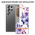 Samsung Galaxy S25 Ultra 5G Flowers and Plants Series IMD TPU Phone Case - Purple Begonia