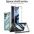 Samsung Galaxy S25 Ultra 5G GKK Airbag Shockproof Full Coverage Phone Case - Transparent Green