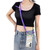 Samsung Galaxy S25 Ultra 5G GKK Space Series Full Coverage Phone Case with Crossbody Rope - Purple