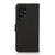 Samsung Galaxy S25 Ultra 5G KHAZNEH Custer Genuine Leather RFID Phone Case - Black