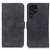 Samsung Galaxy S25 Ultra 5G KHAZNEH Retro Texture Horizontal Flip Leather Phone Case - Black