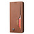 Samsung Galaxy S25 Ultra 5G Knead Skin Texture Flip Leather Phone Case - Brown