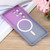 Samsung Galaxy S25 Ultra 5G Liquid TPU Silicone Gradient MagSafe Phone Case - Purple Grey