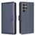 Samsung Galaxy S25 Ultra 5G Litchi Texture RFID Anti-theft Leather Phone Case - Blue