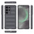 Samsung Galaxy S25 Ultra 5G Magic Shield TPU + Flannel Phone Case - Dark Grey