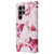 Samsung Galaxy S25 Ultra 5G Marble Bronzing Stitching Leather Phone Case - Rose Gold