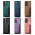 Samsung Galaxy S25 Ultra 5G Retro Leather Card Bag Magnetic Phone Case - Purple