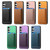 Samsung Galaxy S25 Ultra 5G Retro Magsafe Card Bag PU Back Cover Phone Case - Black