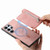 Samsung Galaxy S25 Ultra 5G Retro MagSafe Zipper Wallet Card Bag Back Phone Case - Pink