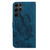 Samsung Galaxy S25 Ultra 5G Retro Skin Feel Butterflies Embossing Horizontal Flip Leather Phone Case - Blue